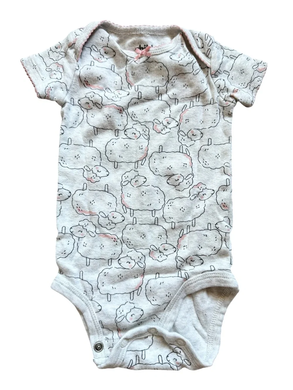 Baby girl 14 piece bodysuit clothing lot in various brands size 3-6 months